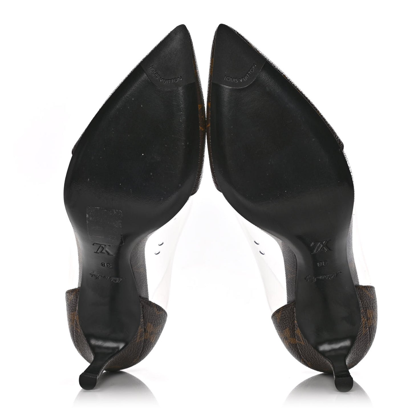 Monogram PVC Cherie Pumps 38