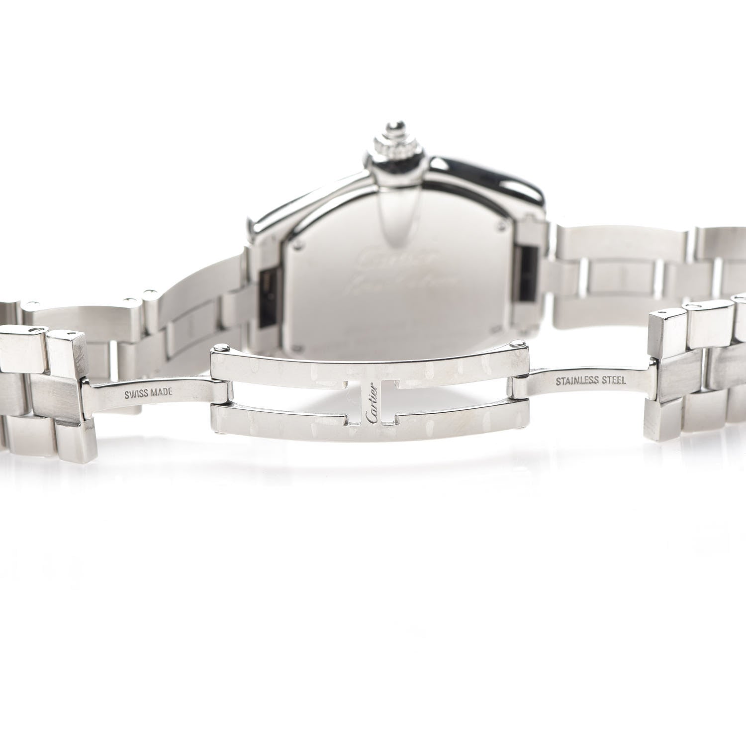 Cartier Stainless Steel 31mm Roadster Quartz Watch 7 of 8