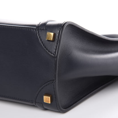 Celine Smooth Calfskin Micro Luggage Navy Blue 9 of 13