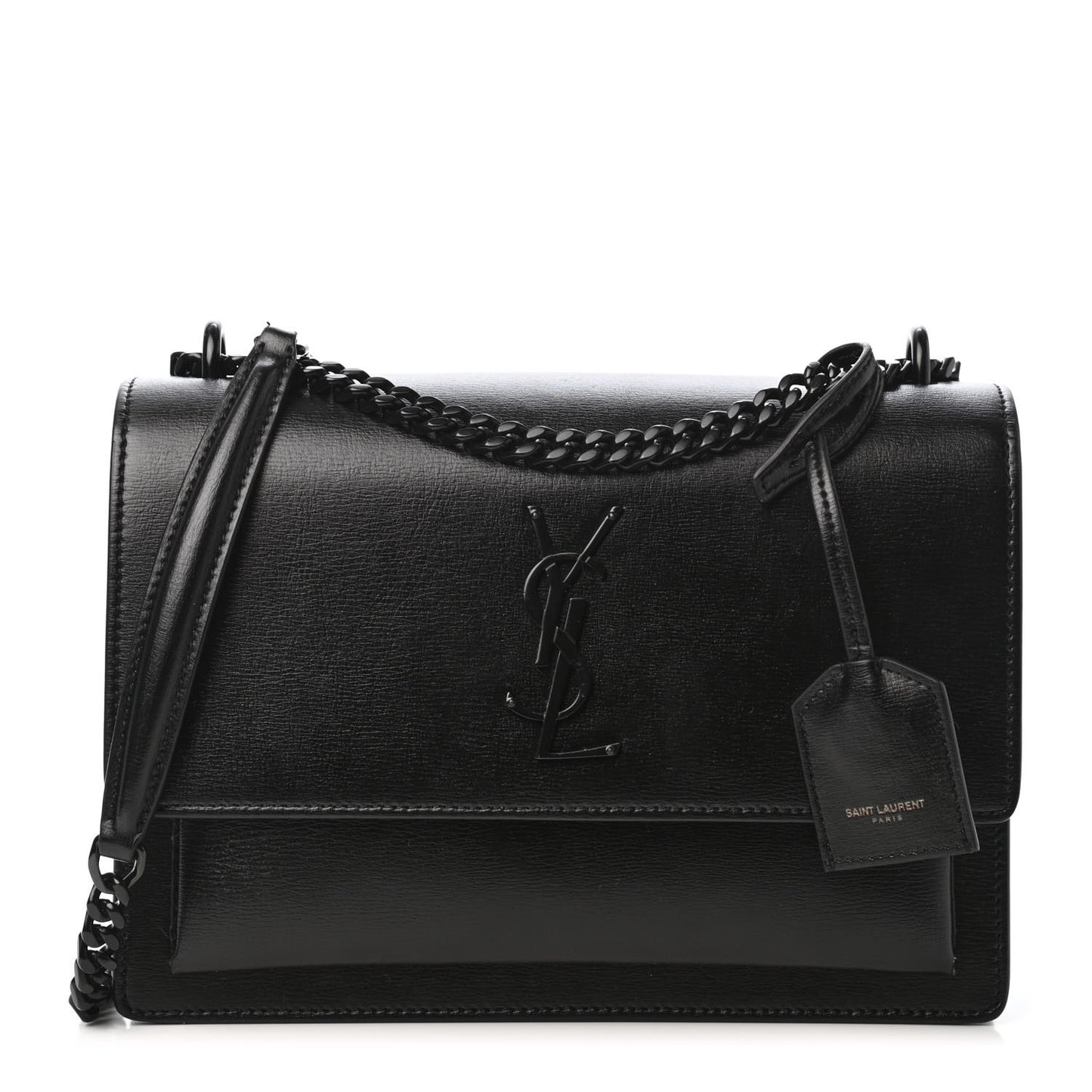 Calfskin Medium Monogram Sunset Black
