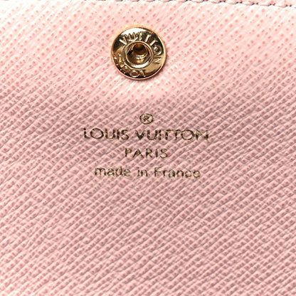 Louis Vuitton Monogram Emilie Wallet Rose Ballerine 7 of 7