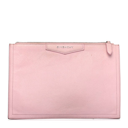 Givenchy Sugar Goatskin Medium Antigona Pouch Bright Pink 1 of 6