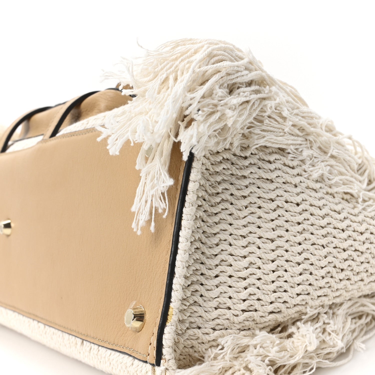 Chloe Cotton Calfskin Medium Edith Day Bag Soft Tan 9 of 9