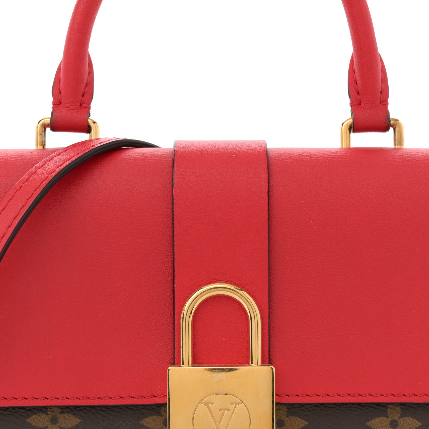 Louis Vuitton Monogram Locky BB Coquelicot 7 of 14