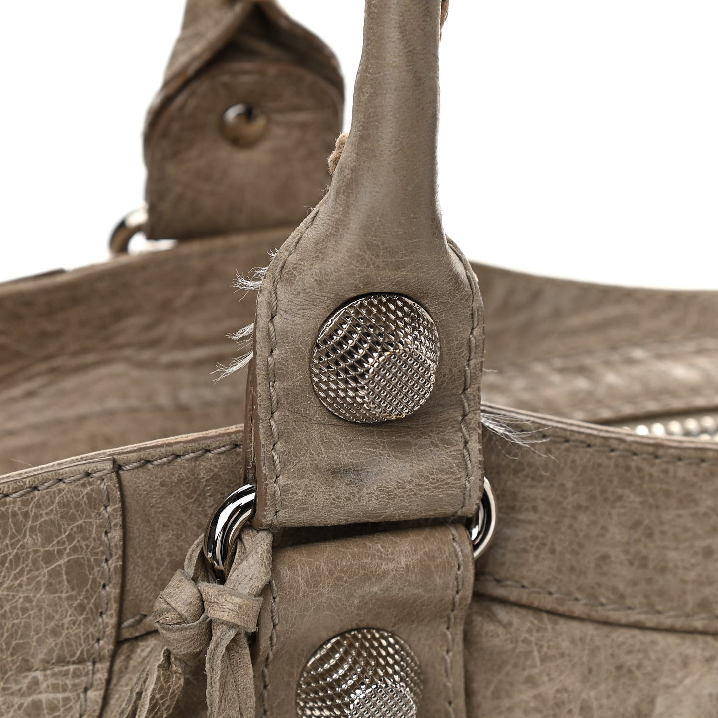 Agneau Giant 21 Silver Hardware Part Time Papyrus