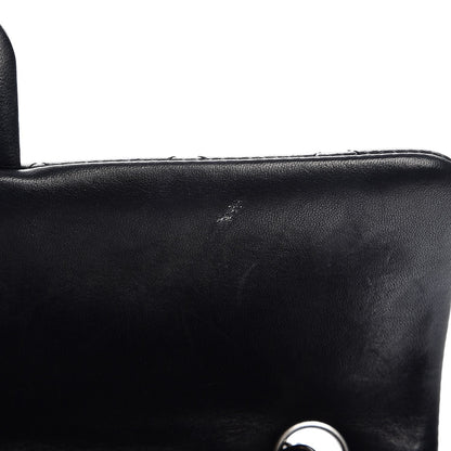 Chanel Lambskin Quilted East West Flap Black 9 of 21