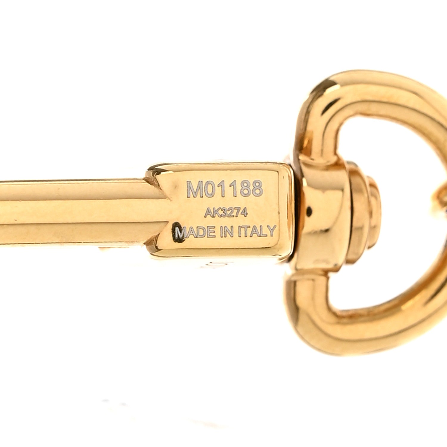 「最安値」鑑定済みLouis Vuitton ゴールド キーホルダー Louis Vuitton Monogram Spring Street Bag Charm Key Holder Gold