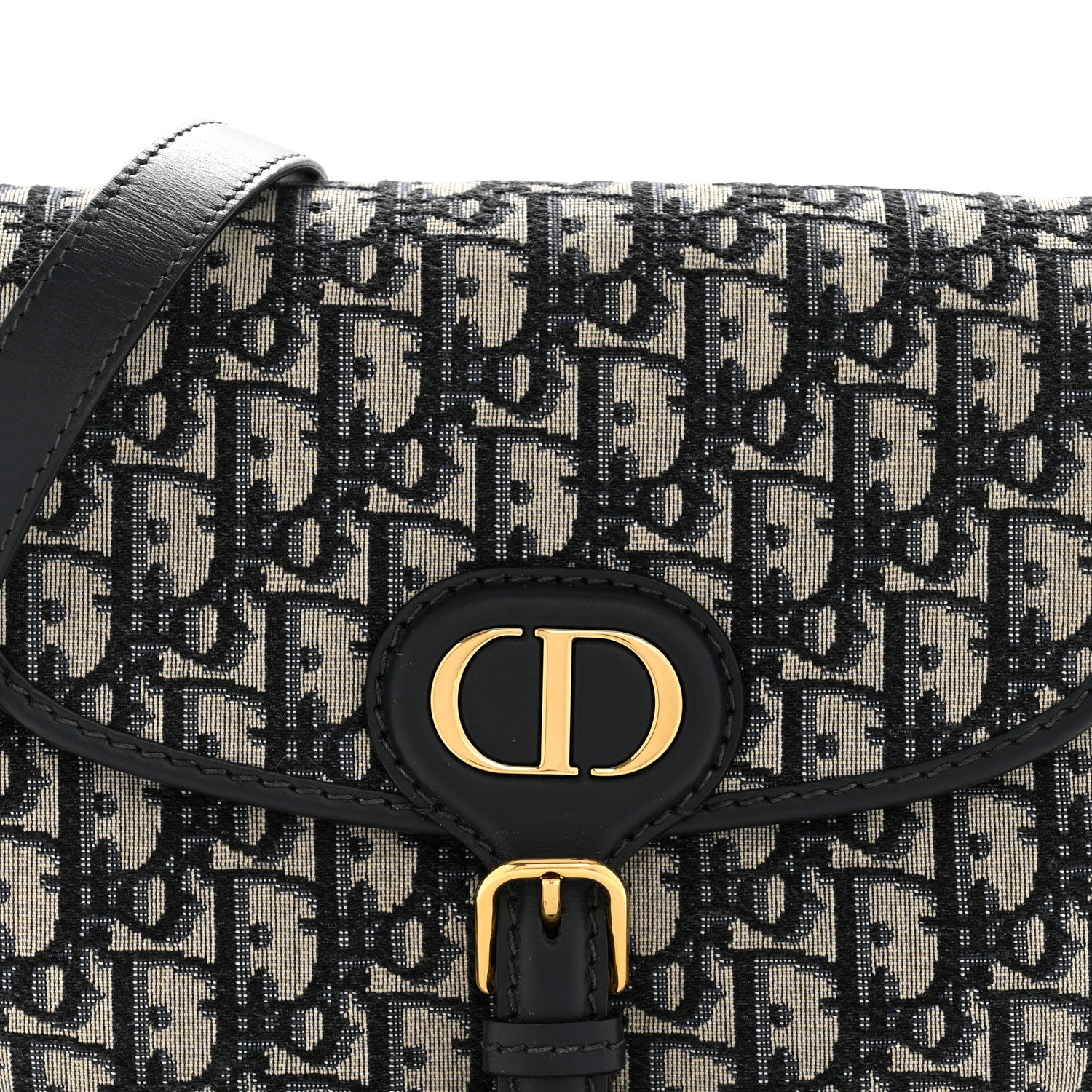 Christian Dior Oblique Medium Bobby Flap Blue 8 of 13