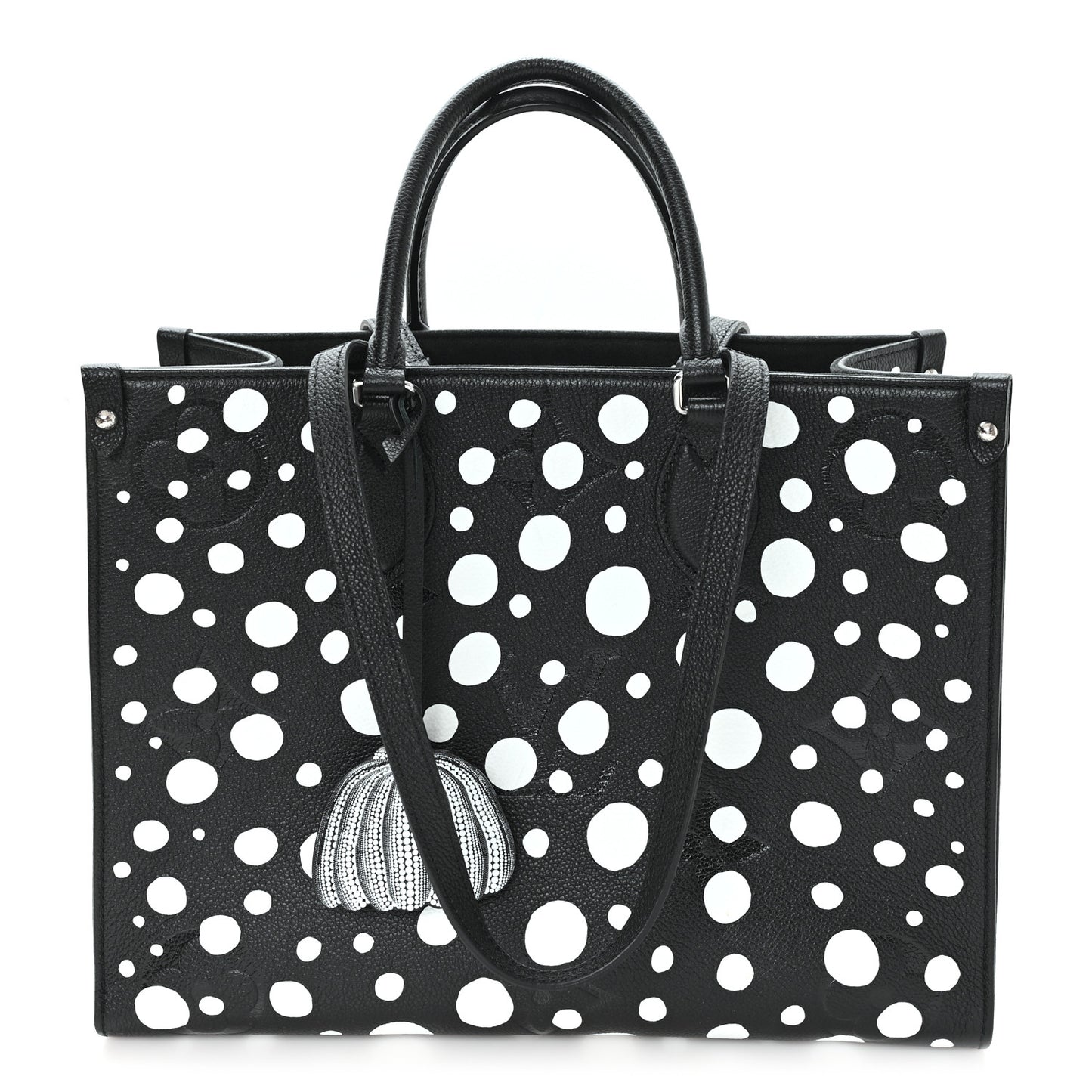 LV X YK Empreinte Monogram Giant Onthego MM Black