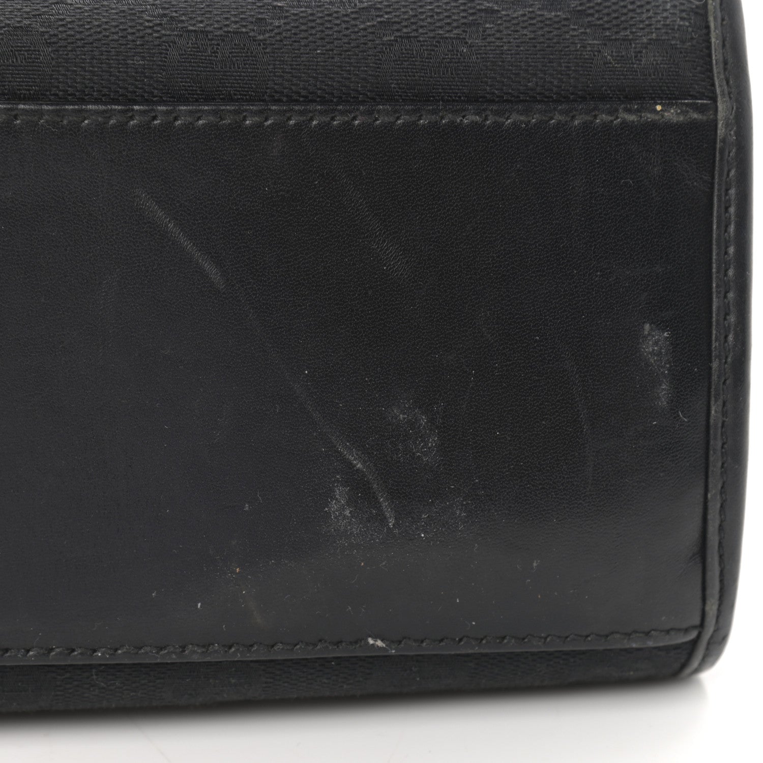 Gucci Monogram Small Bardot Black 13 of 15