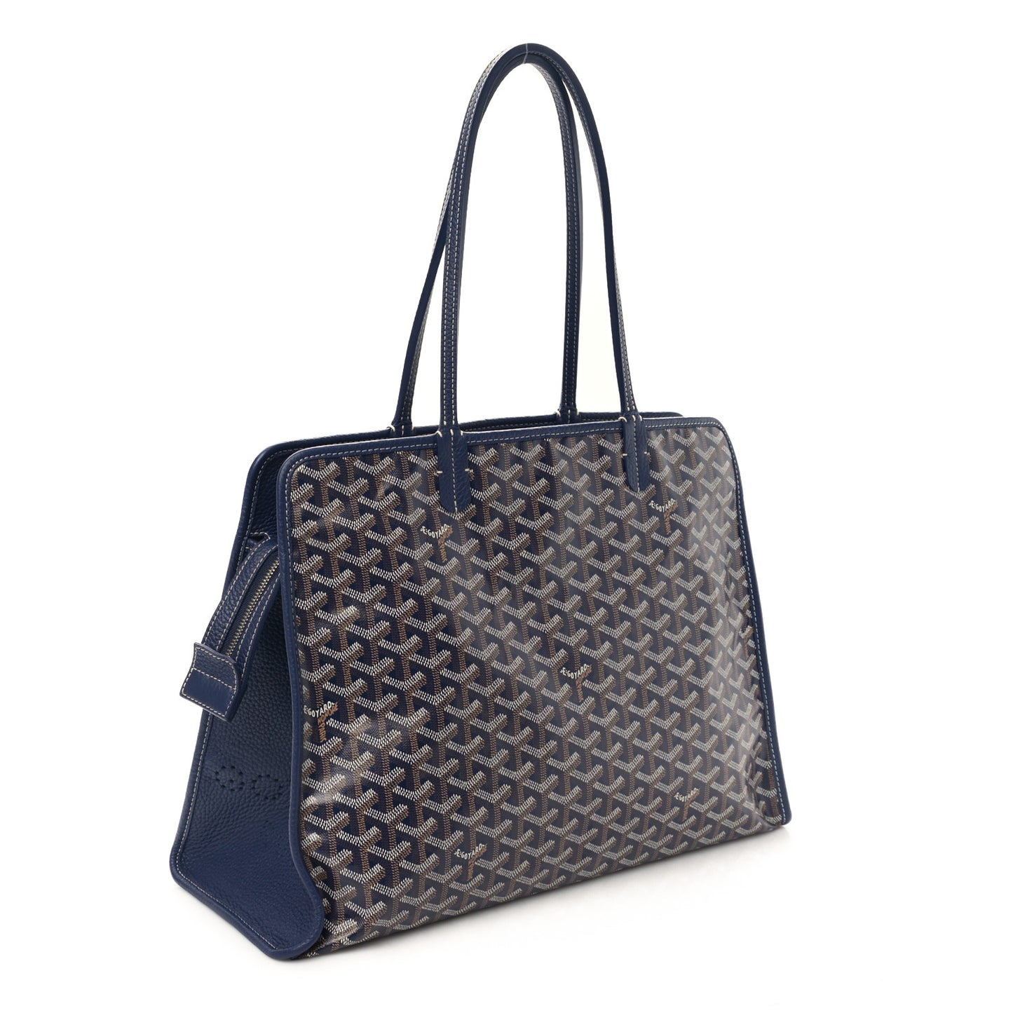Goyardine Sac Hardy Pet Carrier PM Navy