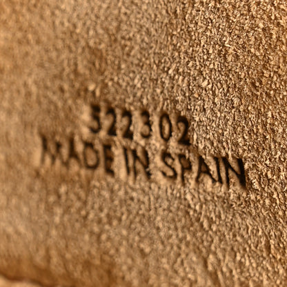 Loewe Calfskin Jacquard Mini Gate Dual Bag Autumn Green 6 of 9