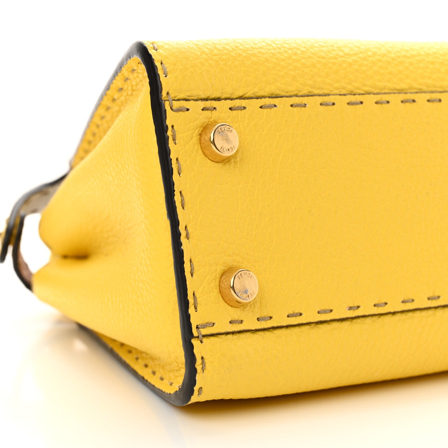 Cuoio Romano Selleria Chamois Peekaboo Iconic Essentially Satchel Limone Cipria White