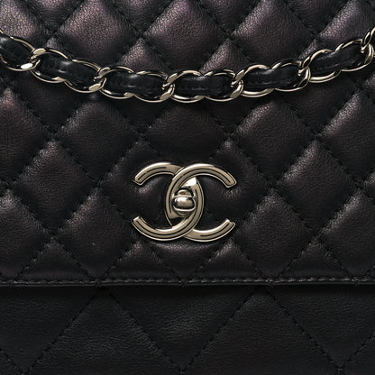 Chanel Calfskin Quilted In The Business Flap Bag Black 8 of 18