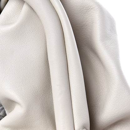 Bottega Veneta Smooth Butter Calf The Pouch Oversized Clutch Mist 11 of 11