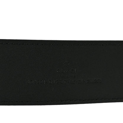 Gucci Textured Calfskin Double G 40mm Belt 85 34 Black 3 of 5