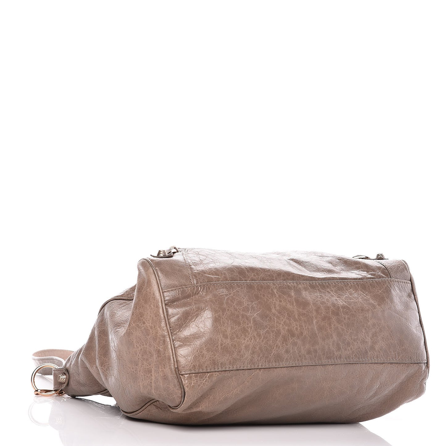 Agneau Giant 12 Rose Gold Hardware Velo Gris Poivre