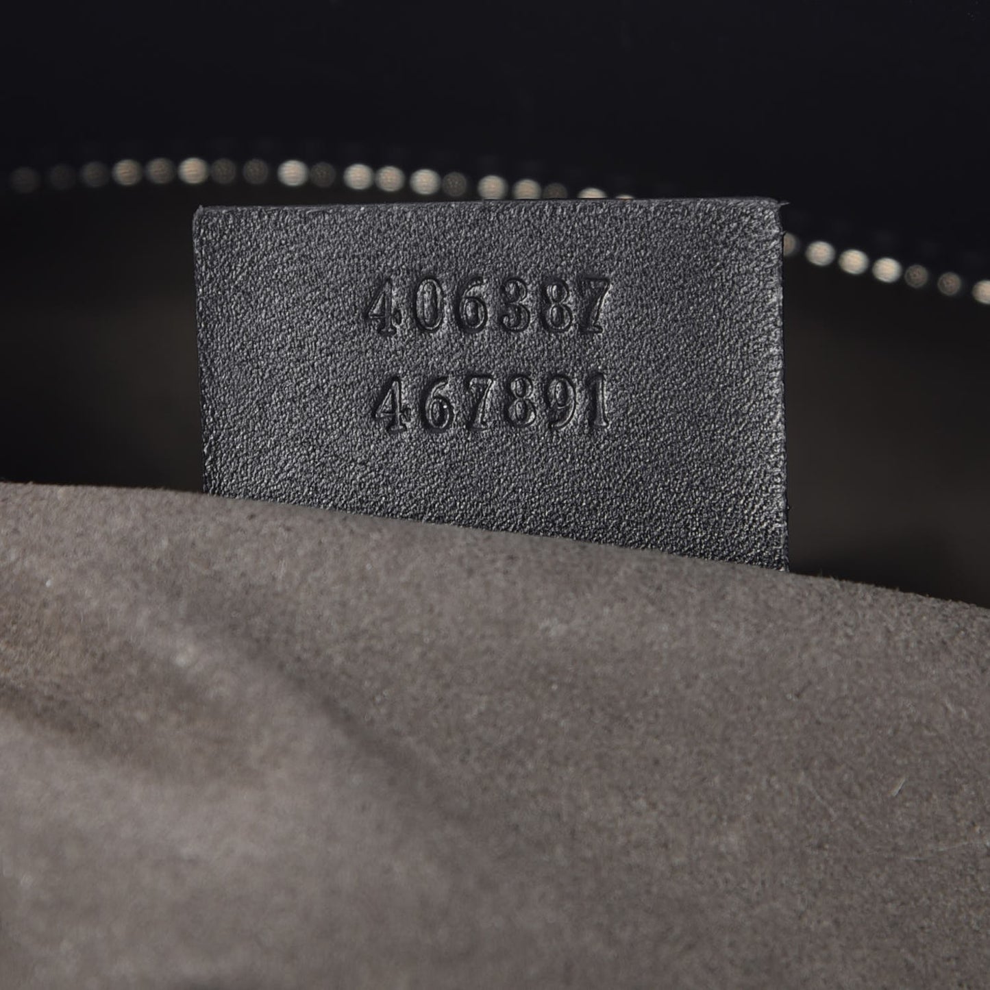 GG Supreme Monogram Caleido Vertical Tote Black