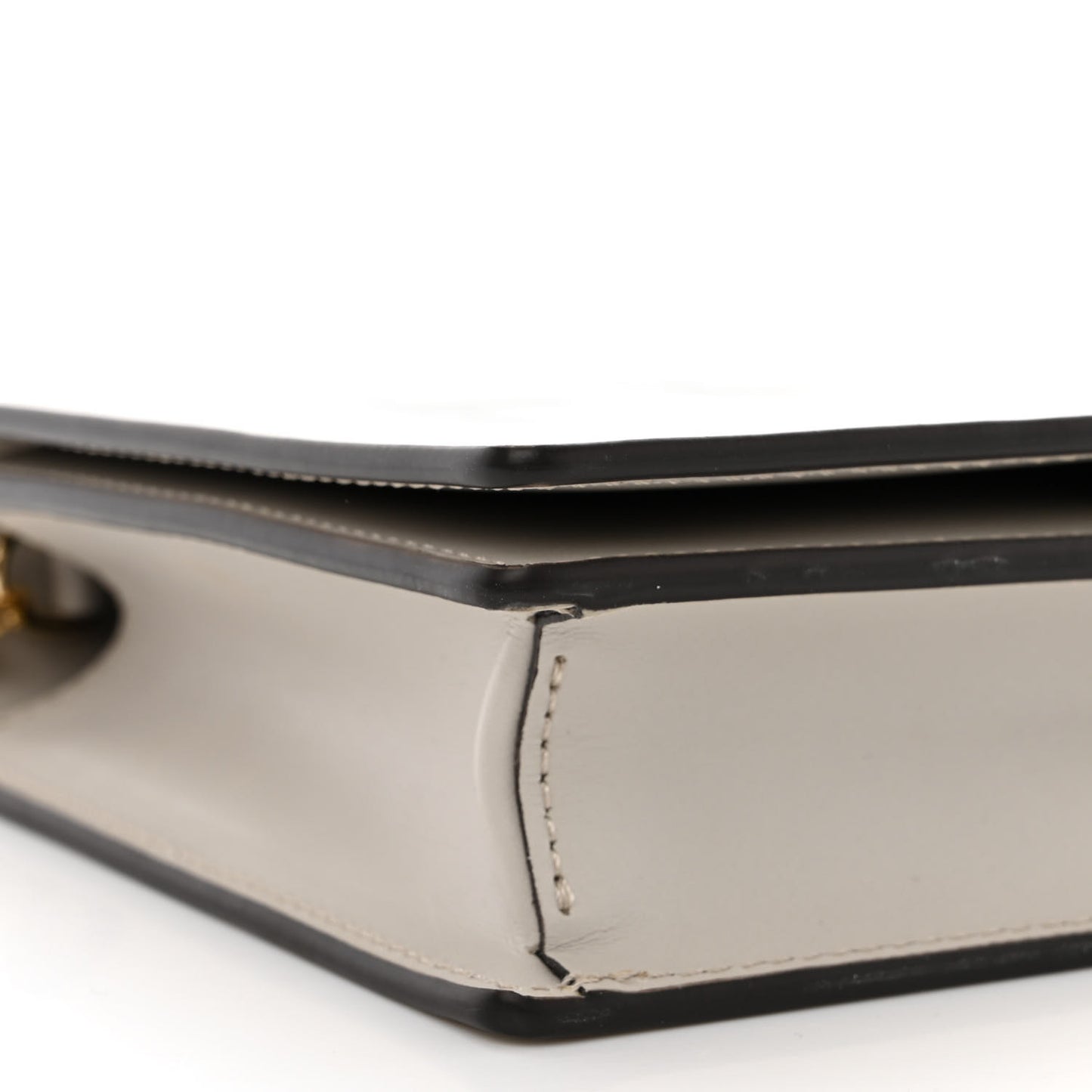 Vitello King Tamponato Logo Embossed Medium Wallet On Chain Ghianda