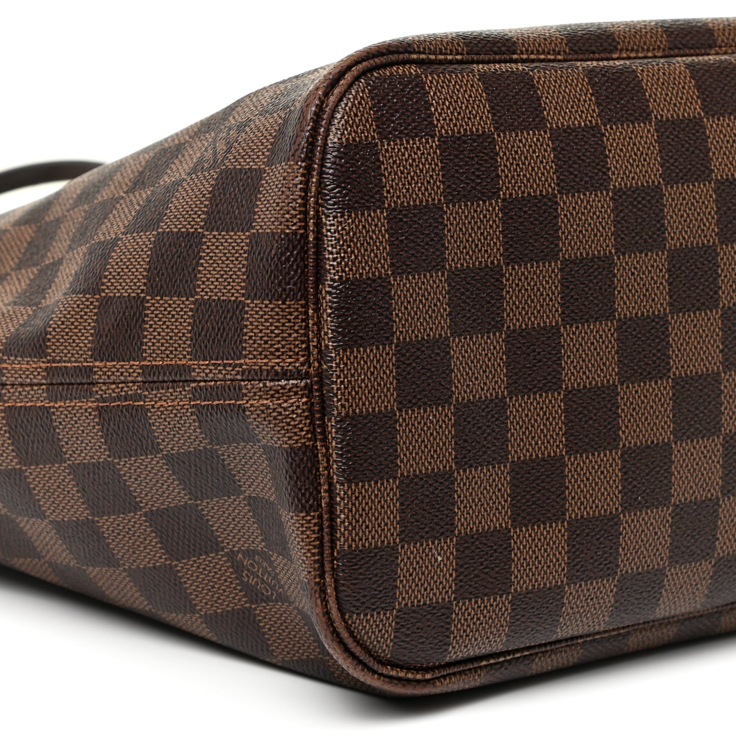 Damier Ebene Neo Neverfull MM Rose Ballerine