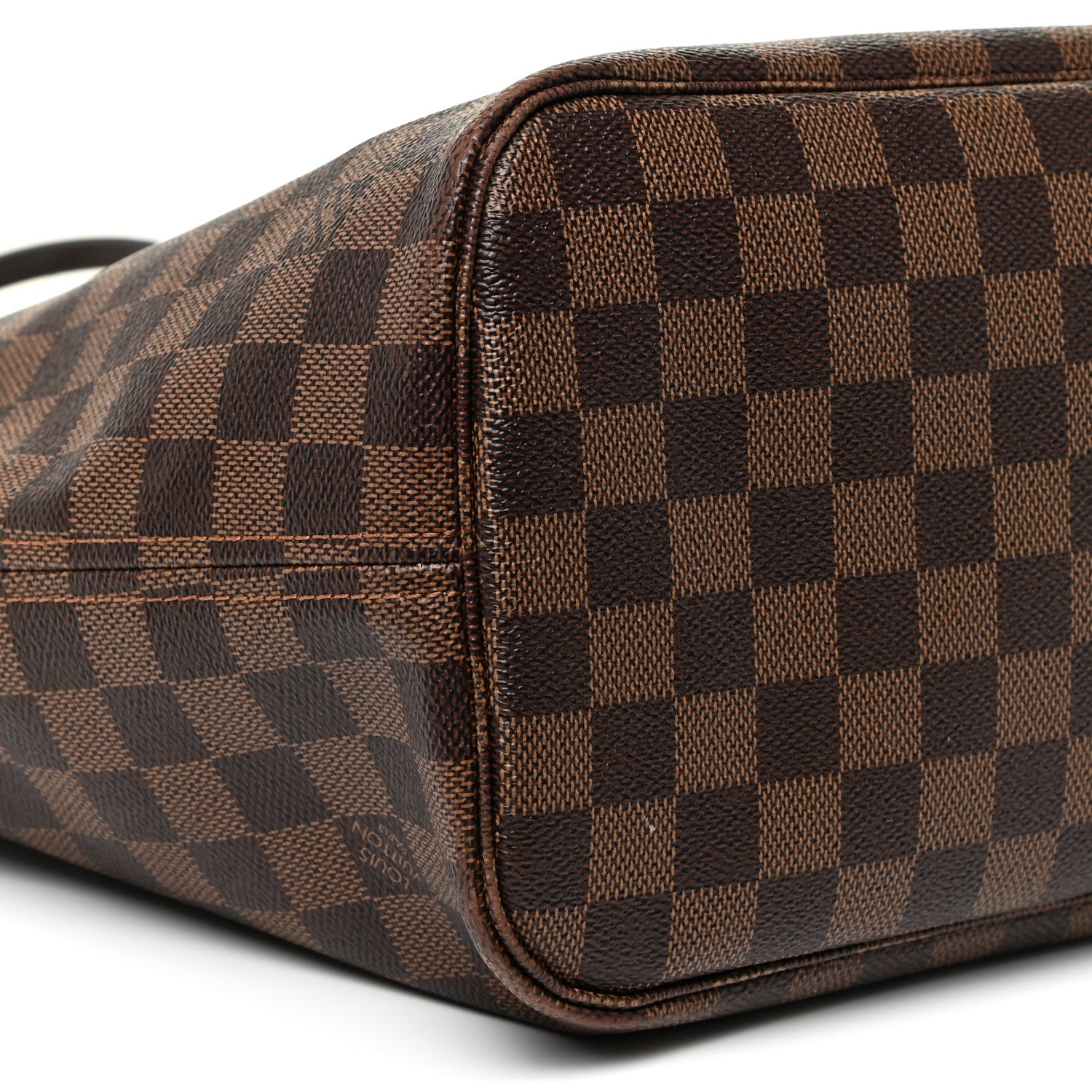 Louis Vuitton Damier Ebene Neo Neverfull MM Rose Ballerine 9 of 31