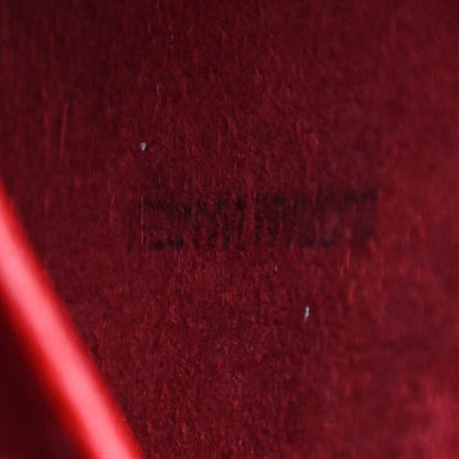 Celine Drummed Calfskin Nano Luggage Red 7 of 10