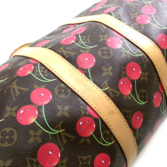 Louis Vuitton Monogram Cerises Keepall 45 6 of 10