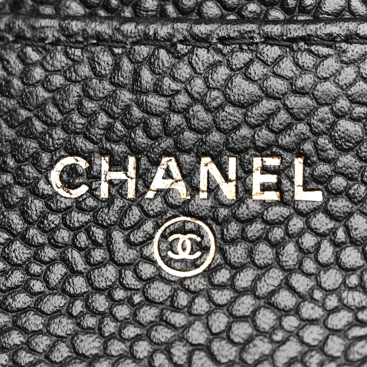 Chanel Caviar Quilted Compact Flap Wallet Black 6 of 15