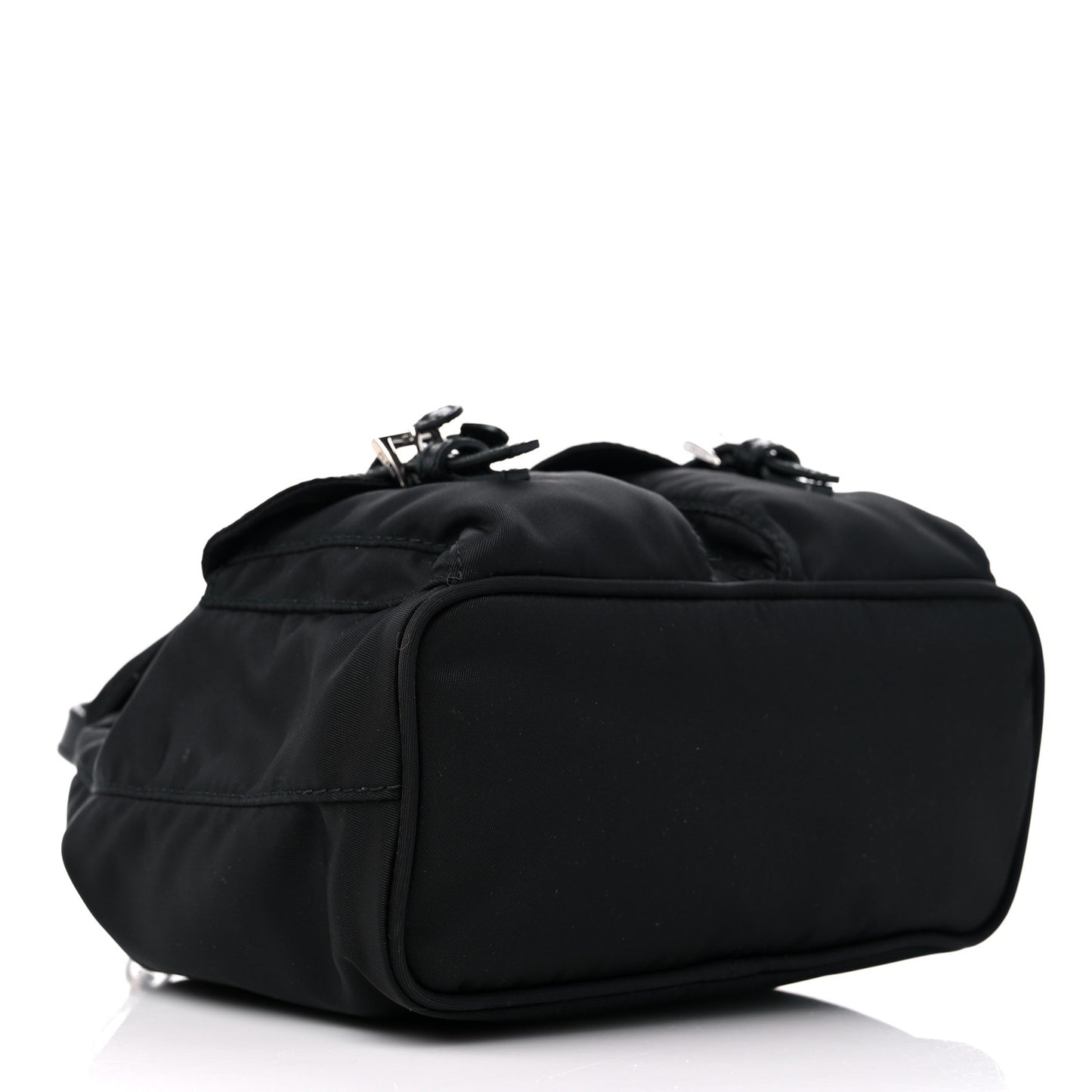 Nylon Vela Mini Crossbody Backpack Black