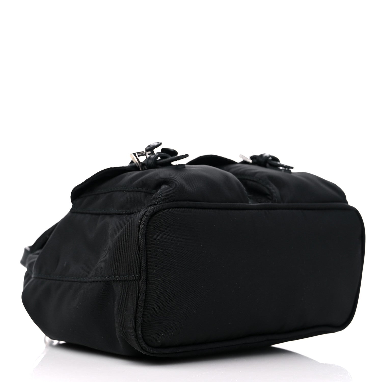 Prada Nylon Vela Mini Crossbody Backpack Black 4 of 8
