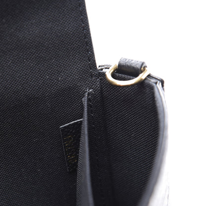 Louis Vuitton Empreinte Monogram Giant Crafty Pochette Felicie Black Creme 8 of 9