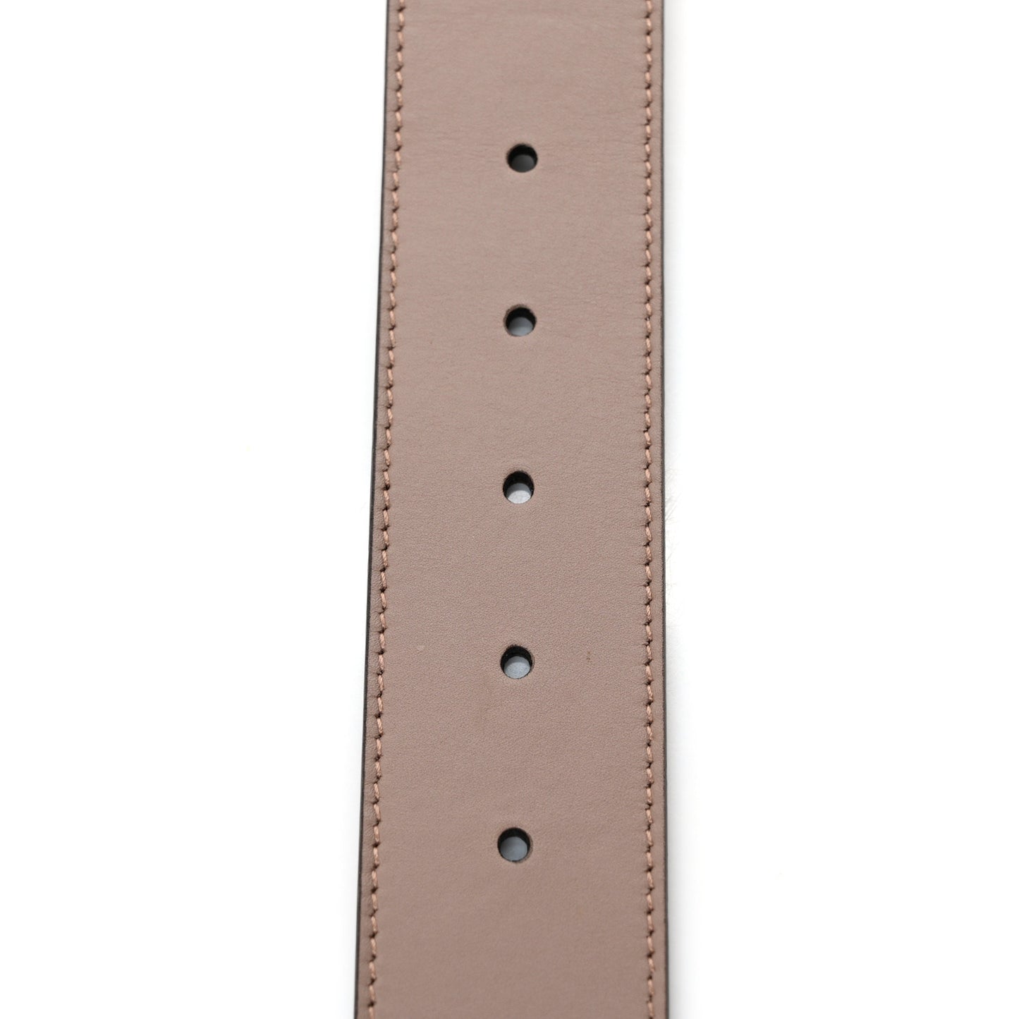 Calfskin Double G 40mm Belt 90 36 Porcelain Rose