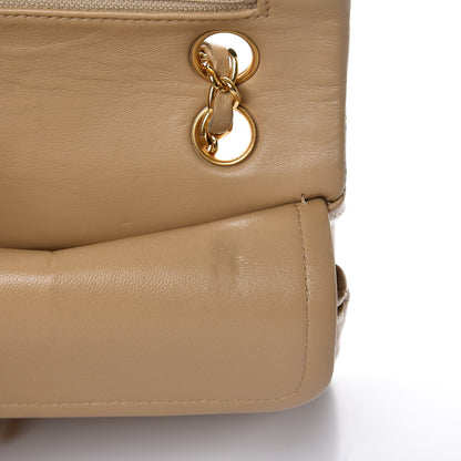 Chanel Lambskin Quilted Small Double Flap Beige 11 of 11
