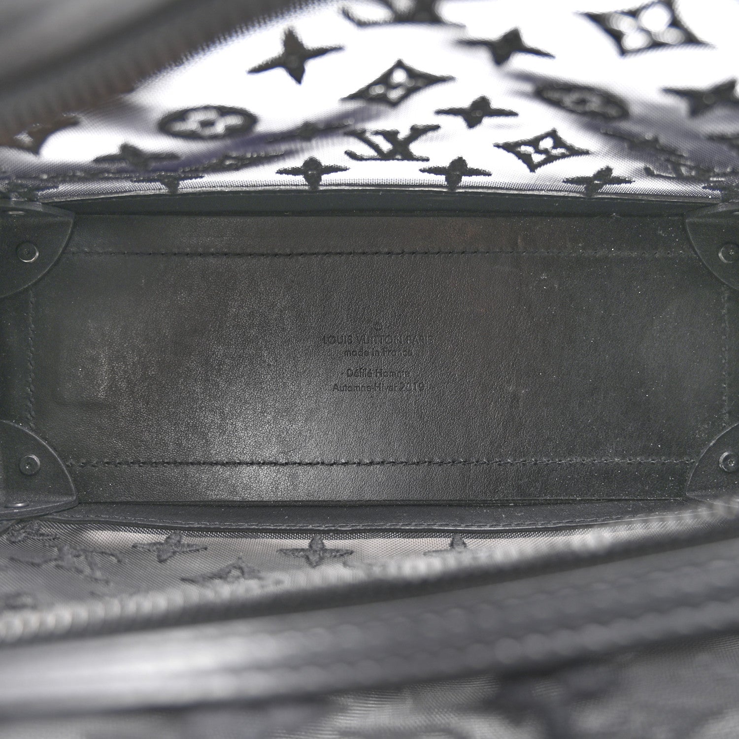 Louis Vuitton Monogram See Through Soft Trunk Black 5 of 15