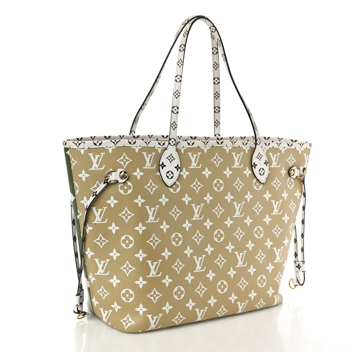 Monogram Giant Neverfull MM Kaki