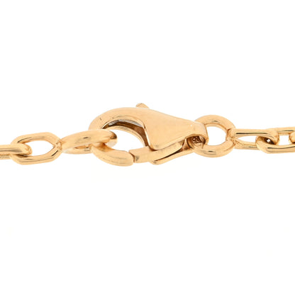 Van Cleef & Arpels 18K Yellow Gold Grey Mother of Pearl Black Onyx 5 Motifs Magic Alhambra Bracelet 3 of 4