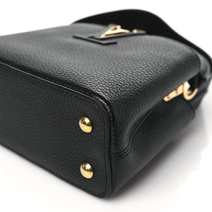 Louis Vuitton Taurillon Capucines Mini Black 9 of 10