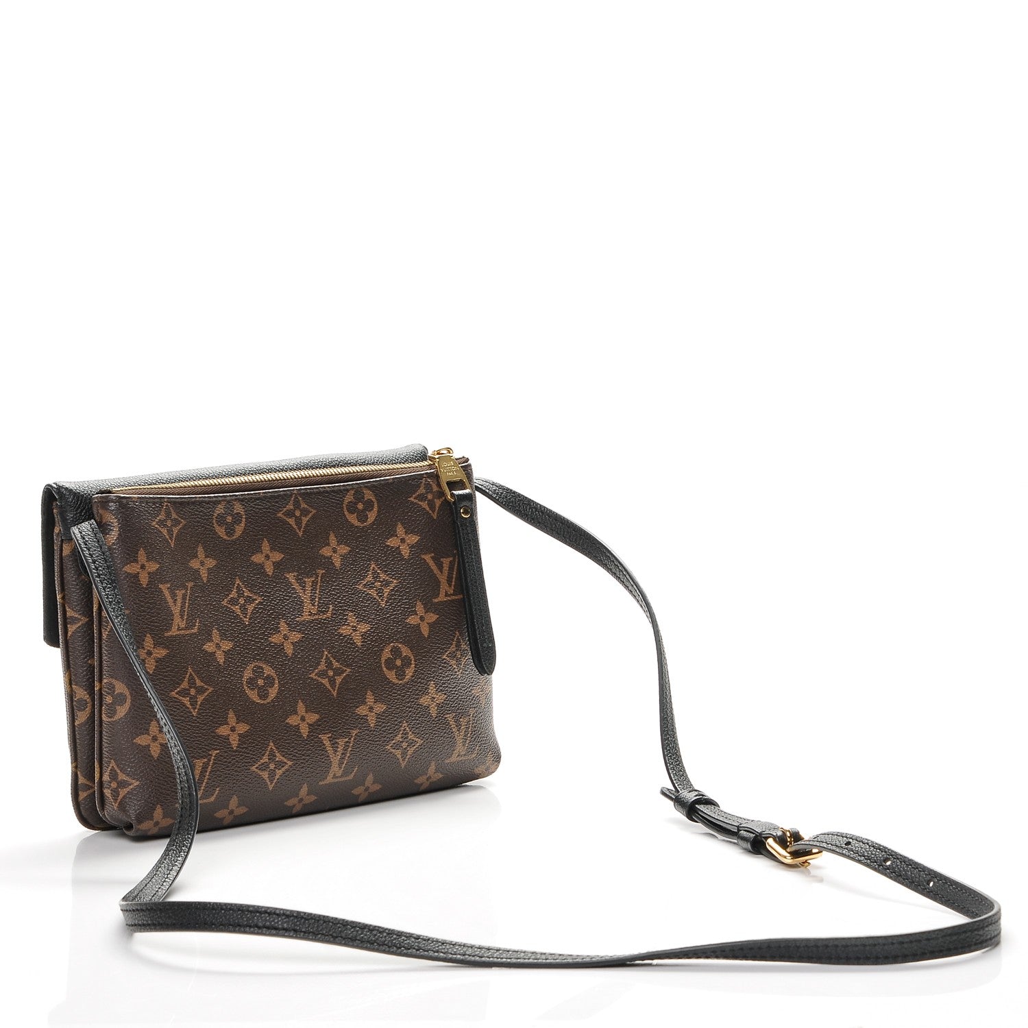 Louis Vuitton Monogram Twice Pochette Black 2 of 7