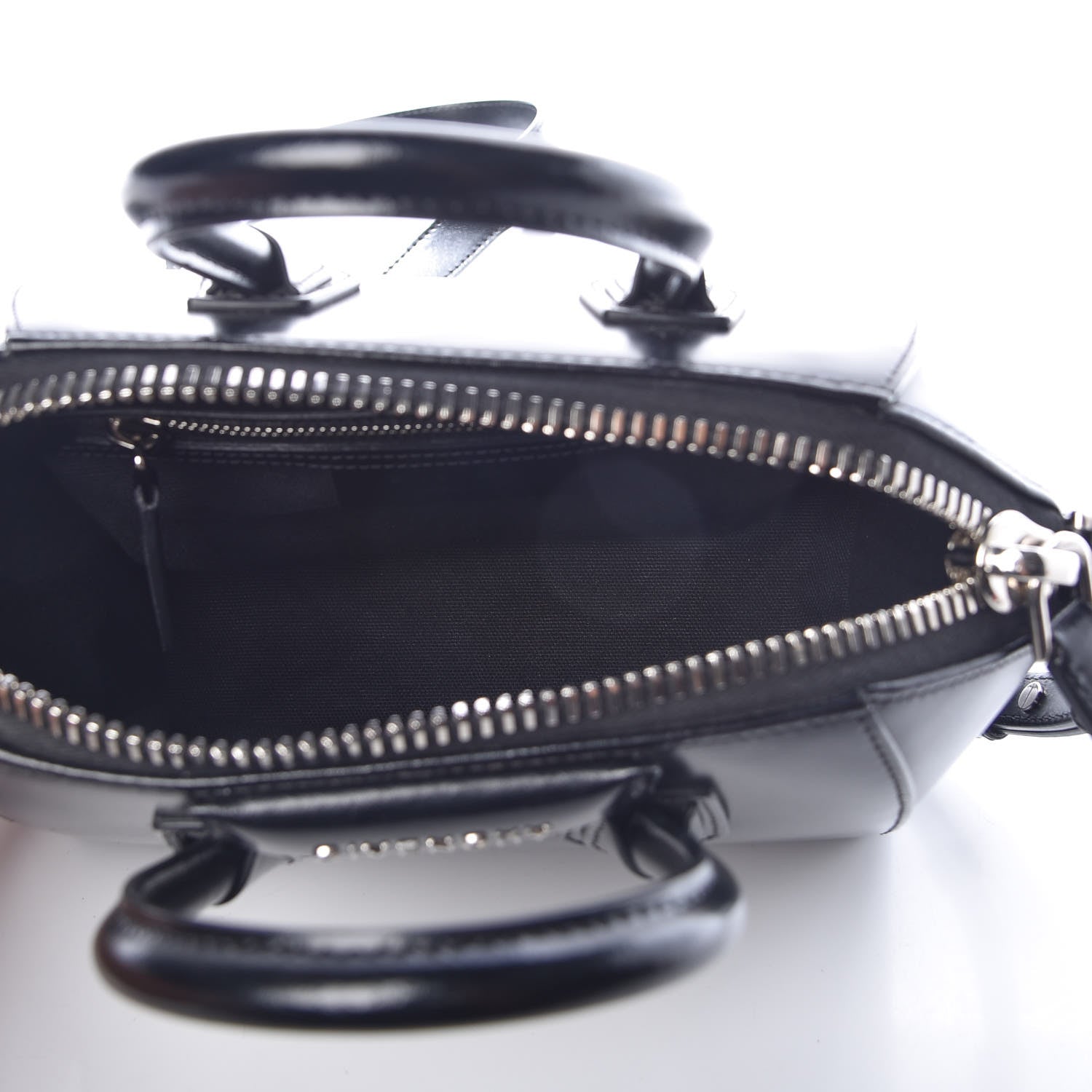Givenchy Shiny Lord Calfskin Mini Antigona Black 5 of 7