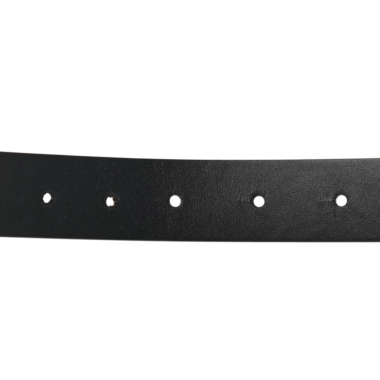 Calfskin CC Chain Vintage Allure Logo Belt 85 34 Black