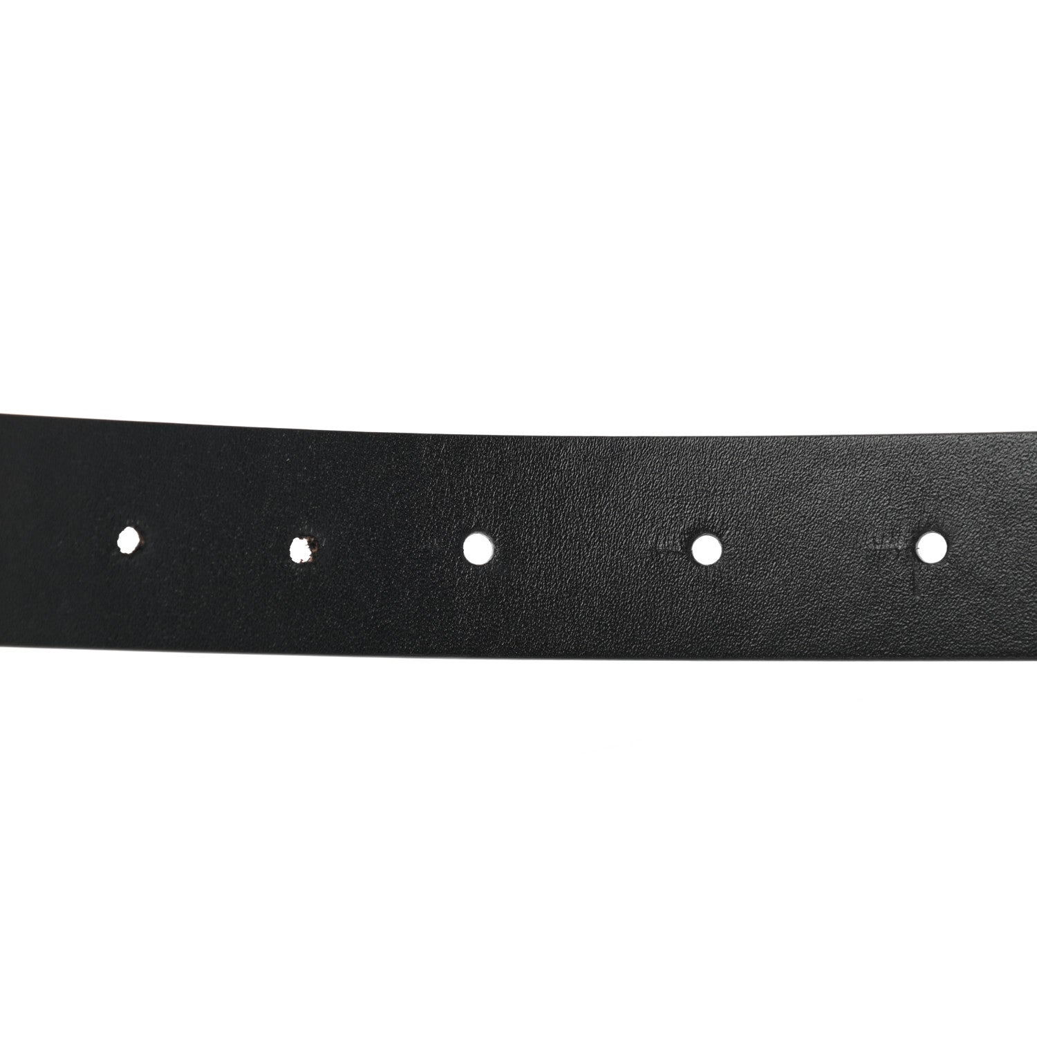 Chanel Calfskin CC Chain Vintage Allure Logo Belt 85 34 Black 4 of 7