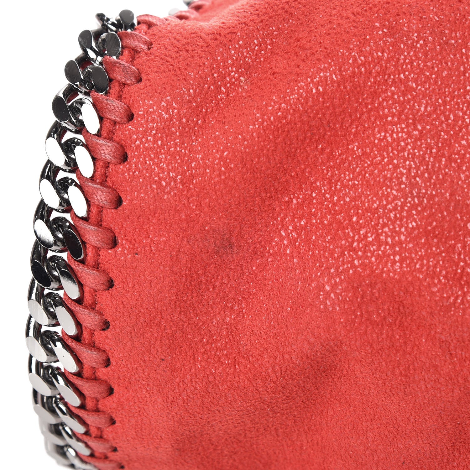 Stella McCartney Shaggy Deer Big Falabella Tote Cherry 12 of 14