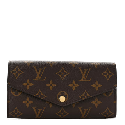 Louis Vuitton Monogram Sarah Wallet NM 1 of 9
