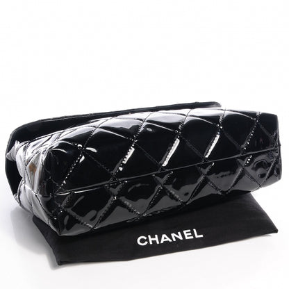Chanel Vinyl In the Business Flap Black 4 of 8