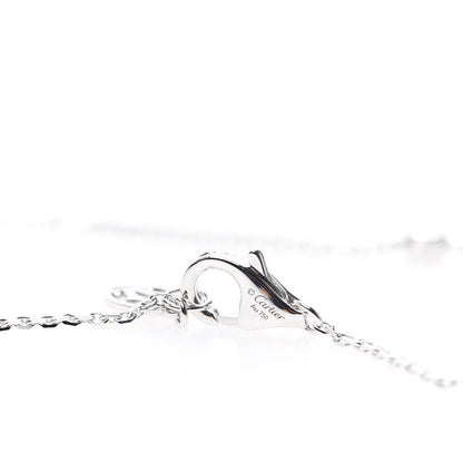Cartier 18K White Gold Diamond XS D'Amour Pendant Necklace 4 of 6