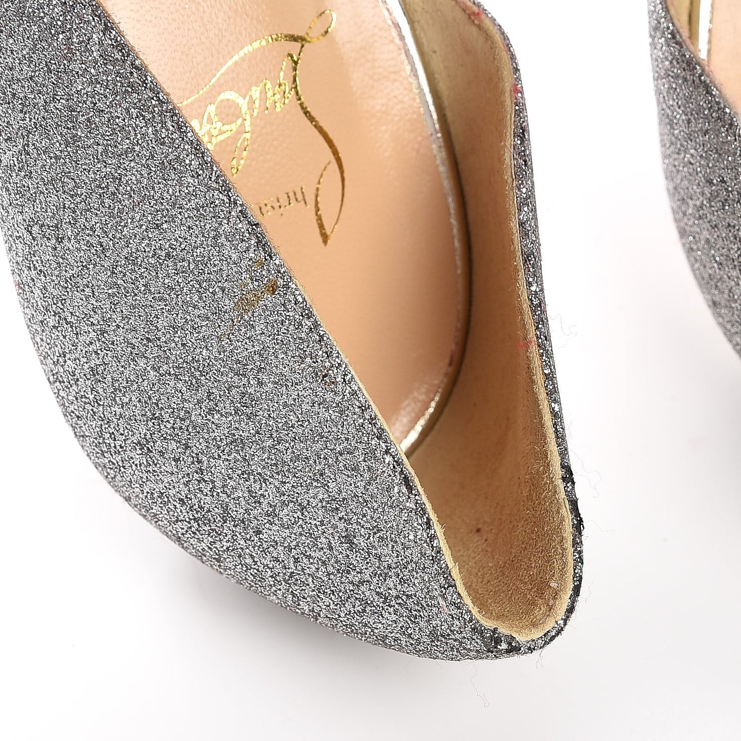 Glitter Mini Specchio Iriza 100 Pumps 39 Drague Light Gold