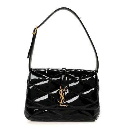 Saint Laurent Patent Quilted Le 57 Diamond Shoulder Bag Black 1 of 10