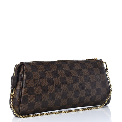 Louis Vuitton Damier Ebene Eva Clutch 3 of 10
