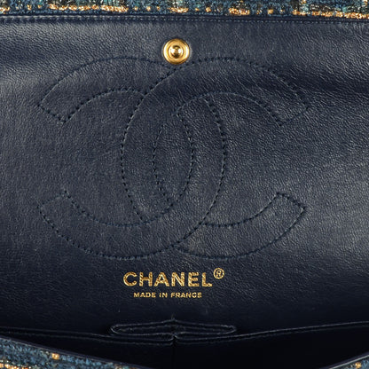 Chanel Fantasy Tweed 2.55 Reissue 226 Flap Blue 6 of 8