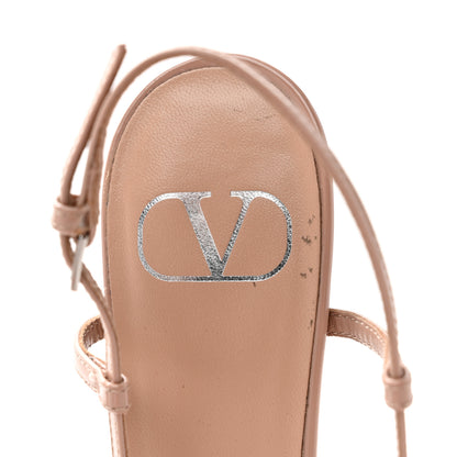 Valentino Garavani Patent Tonal Vlogo Slingback 40mm Pumps 39 Blush 6 of 9